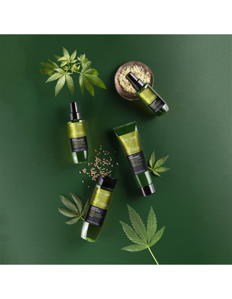 CANNABIS Fugtgivende-udglattende væske til termisk beskyttelse, leave-in 150 ml