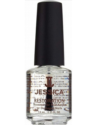 JESSICA BASICS RESTORATION Bāze bojātiem nagiem, atjaunojoša 7,4ml