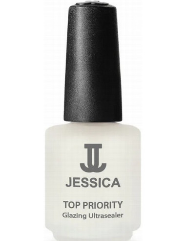 JESSICA TOP PRIORITY Ceramic topcoat, durable 14,8ml