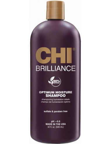 CHI DEEP BRILLIANCE Optimum Moisture Shampoo 946ml