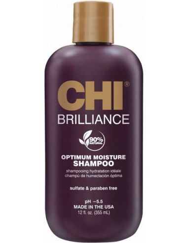 CHI DEEP BRILLIANCE Optimum Moisture Shampoo 355ml