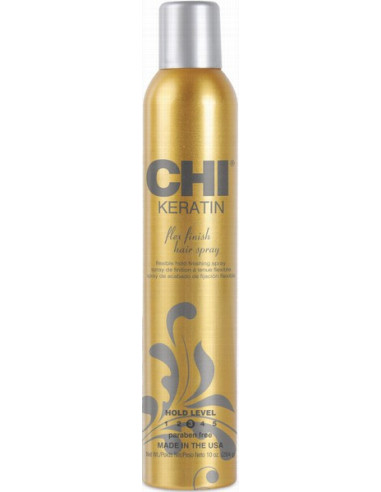 CHI Keratin Flexible Hold Spray Vidējās fiksācijas matu laka ar keratīnu 284g