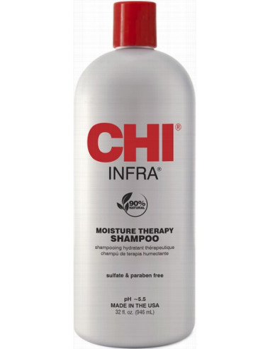 CHI INFRA Shampoo mitrinošs šampūns pēc krāsošanas 950ml