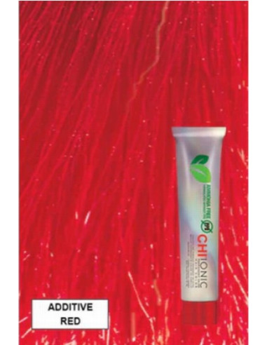 CHI Ionic Permanent krēmveida matu krāsa RED ADDITIVE 90gr