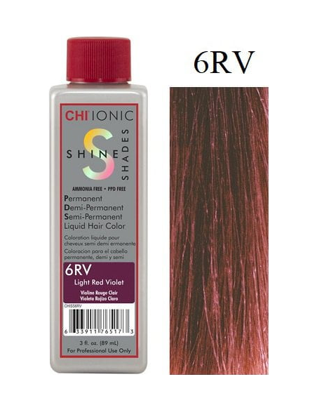 CHI likvīda matu krāsa 6RV 89ml
