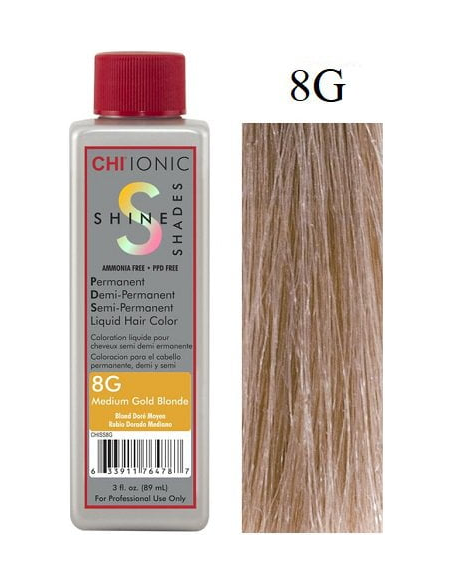 CHI likvīda matu krāsa 8G 89 ml