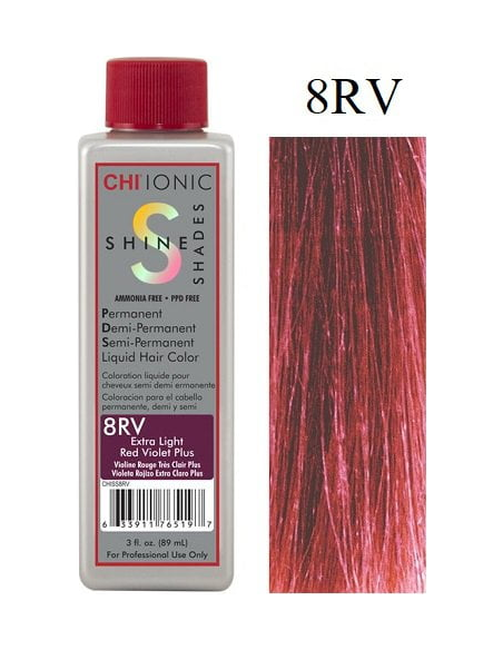 CHI likvīda matu krāsa 8RV 89ml