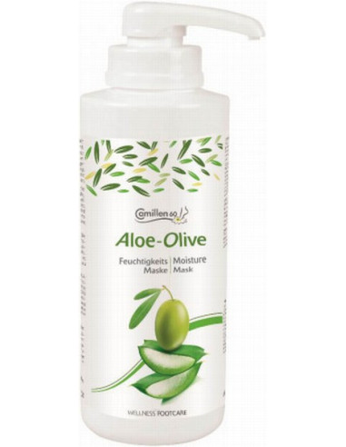 Maska Aloe &amp, Olive maska kājām ar alveju un olīvām 450 ml