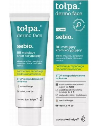 TOLPA DERMO FACE SEBIO BB Cream...