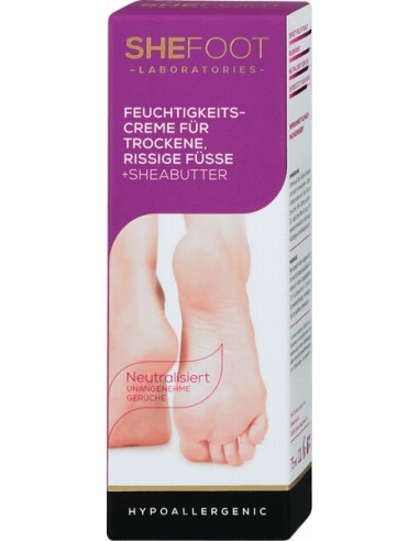 SHEFOOT Creme til tørre og sprukne...