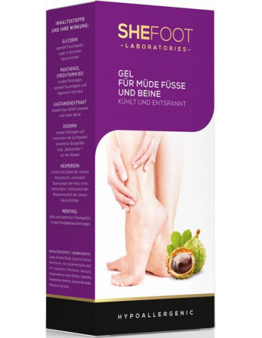 SHEFOOT Gel til fødder og ben,...