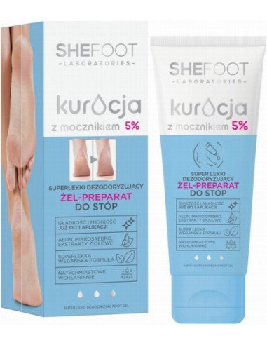 SHEFOOT Superlight Gel - præparat med...