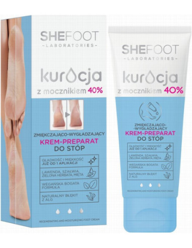 SHEFOOT Cremepræparat med 40%...