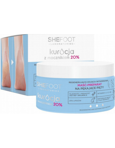 SHEFOOT Salve - præparat med urinstof...