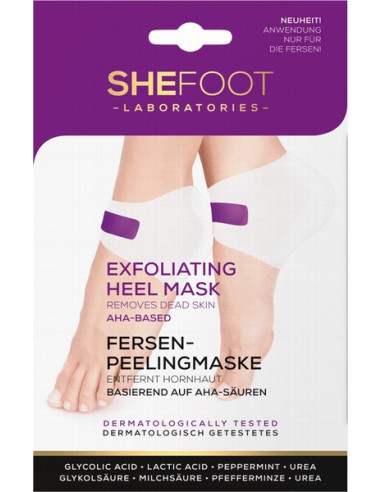 SHEFOOT Peeling-maske-behandling til...