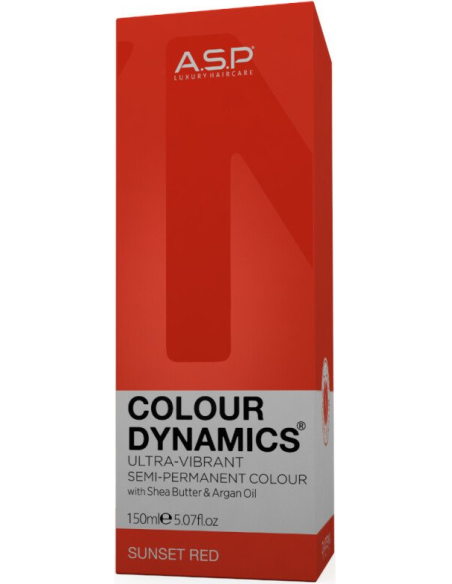 ASP Color Dynamisk Solnedgang Rød 150ml