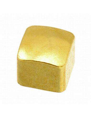 24ct Z firkantede øreringe, par