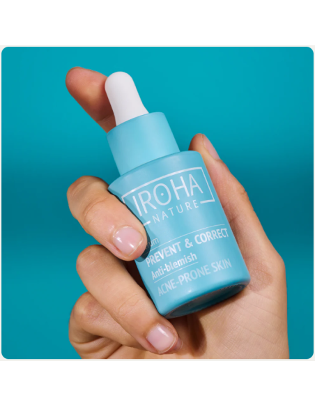 IROHA NATURE ACNE PRONE Serum med salicylsyre til forebyggelse af akne-ar, udglattende 30 ml