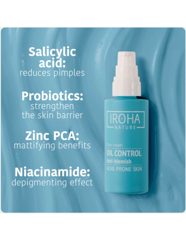 IROHA NATURE ACNE PRONE Creme med...