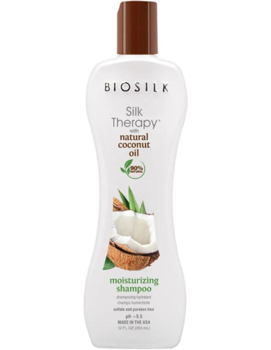 BIOSILK Silk Therapy With Natural Coconut Oil Moisturizing Shampoo 355ml