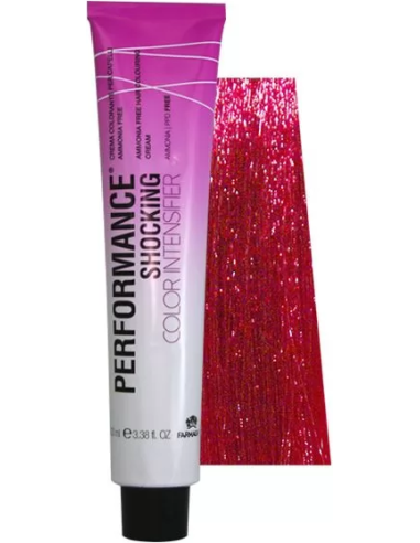 PERFORMANCE SHOCKING COLOR Matu krāsa Intensifier Red, bez amonjaka 100ml