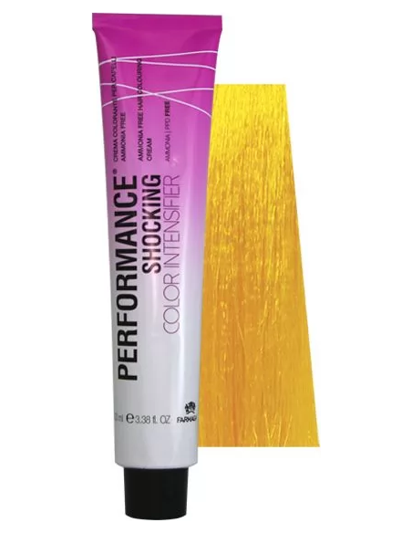 PERFORMANCE SHOCKING COLOR Hårfarveforstærker Gul, ammoniakfri 100ml