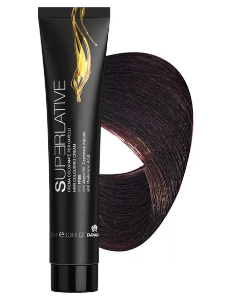 Farmagan Superlative Color 4.4 Chestnut Copper hårfarve 100 ml