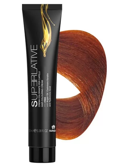 Farmagan Superlative Color 7.34 Blonde Golden Copper hårfarve 100 ml