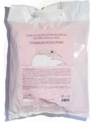 SkinSystem Varmvoksskiver - Titanium,...