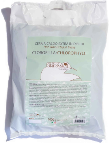 SkinSystem Varmvoksskiver - Klorofyl...
