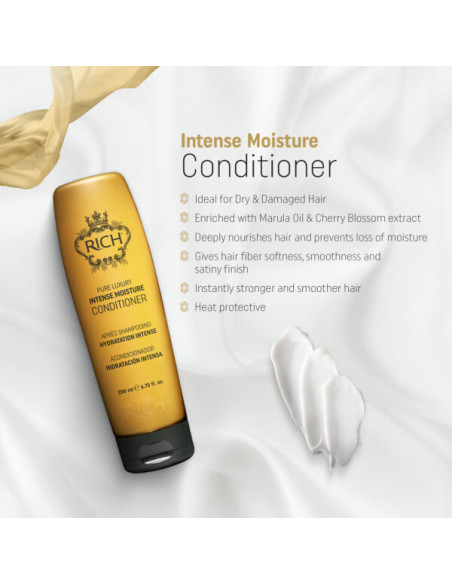 RICH Pure Luxury INTENSE MOISTURE Intensiv fugtgivende balsam 200 ml