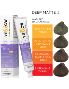 GUL REN TONER - 0,7 DEEP MATE