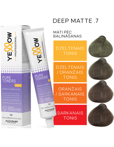 GUL REN TONER - 0,7 DEEP MATE