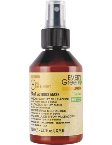 EVERYGREEN DRY Hårmaske-spray 24-i-1,...