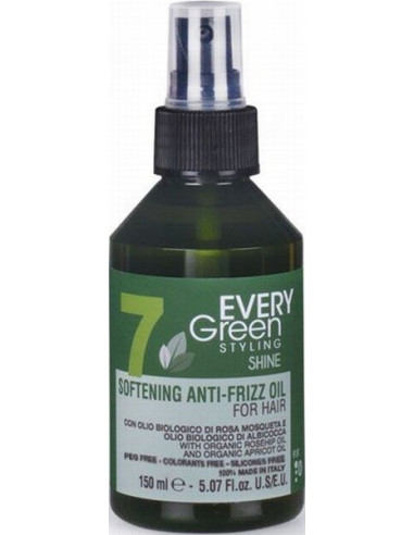 EVERYGREEN 7 - Anti-frizz olie,...