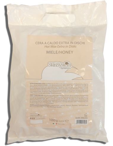 SkinSystem Varmvoksskiver - Honning 1kg