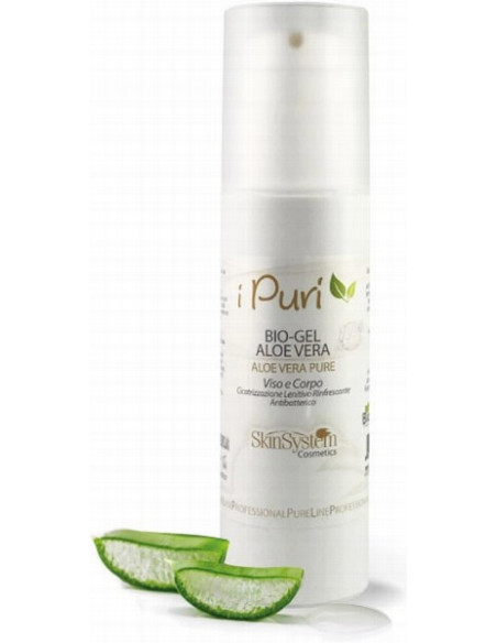 SkinSystem i PURE Aloe Vera Gel med multifunktionelle effekter 150ml