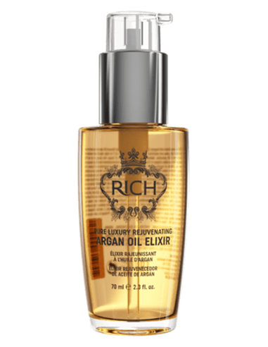 RICH Pure Luxury INTENSE MOISTURE Rejuvenating Argan Oil Elixir 70ml