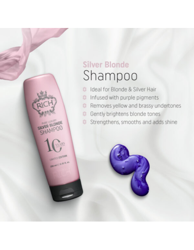 RICH Pure Luxury SØLVBLOND Shampoo 250ml