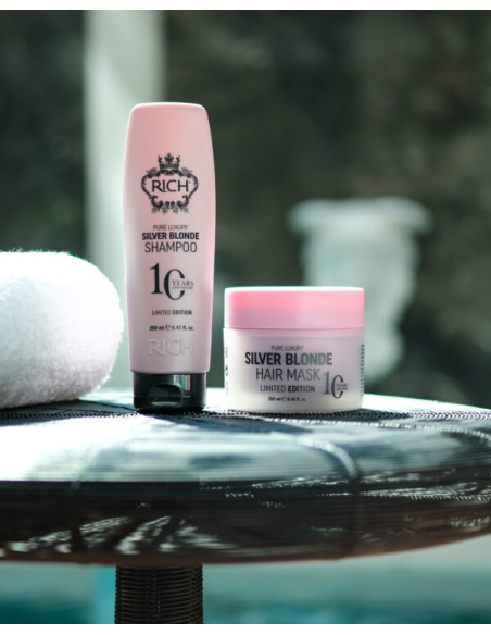 RICH Pure Luxury SØLVBLOND Hårmaske 250ml