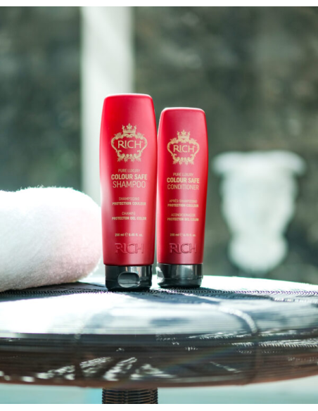 RICH Pure Luxury COLOR SAFE Shampoo til farvet hår 250 ml