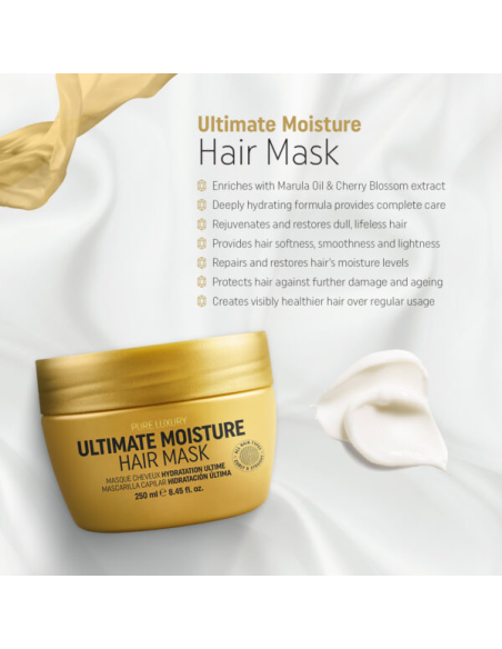 RICH Pure Luxury INTENSE MOISTURE Intensiv fugtgivende hårmaske 250 ml