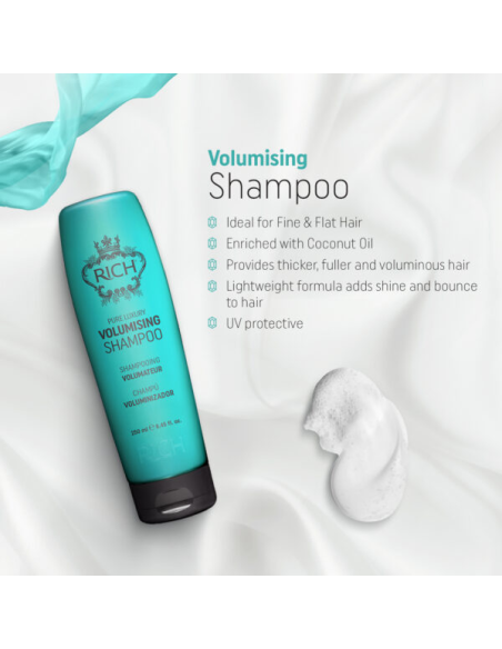 RICH Pure Luxury VOLUMENGIVENDE Shampoo til hårvolumen 250 ml