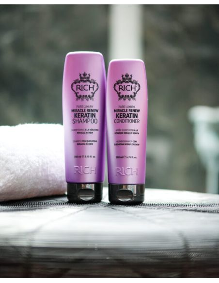RICH Pure Luxury MIRACLE RENEW KERATIN Regenererende CC Shampoo 250ml