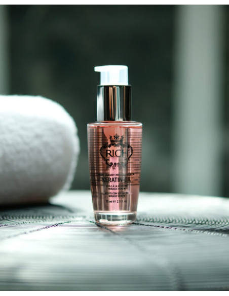 RICH Pure Luxury MIRACLE RENEW KERATIN Keratinfornyende Olie 70ml
