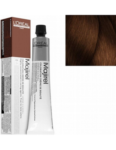 Majirel Absolu 6.34 krēmveida krāsa matu skaistumam: neierobežoti toņi, dziļa kopšana L'Oreal Professionnel Majirel Absolu 50ml