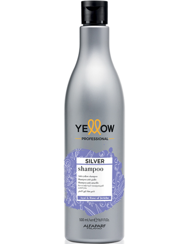 YELLOW SILVER SHAMPOO for cool blondes hair 500ml