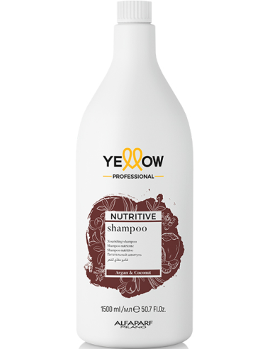 YELLOW NUTRITIVE SHAMPOO for dry hair 1500ml