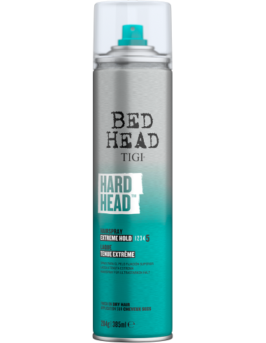 TIGI BED HEAD - HARD HEAD - Hairspray for Extra Hold 385ml