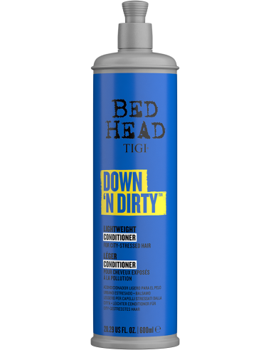 TIGI BED HEAD - DOWN N' DIRTY - Lightweight Conditioner for Detox and Repair 400ml